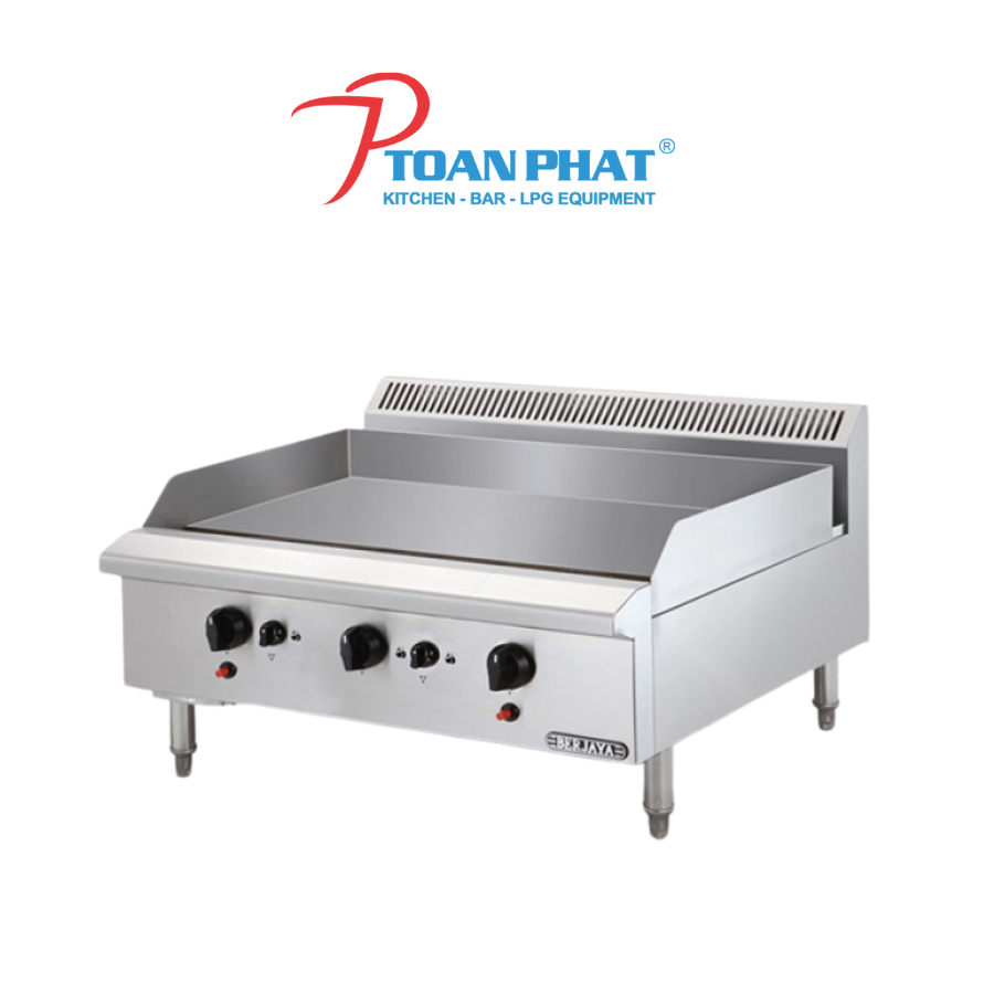 BẾP CHIÊN PHẲNG DÙNG GAS BERJAYA GG3B