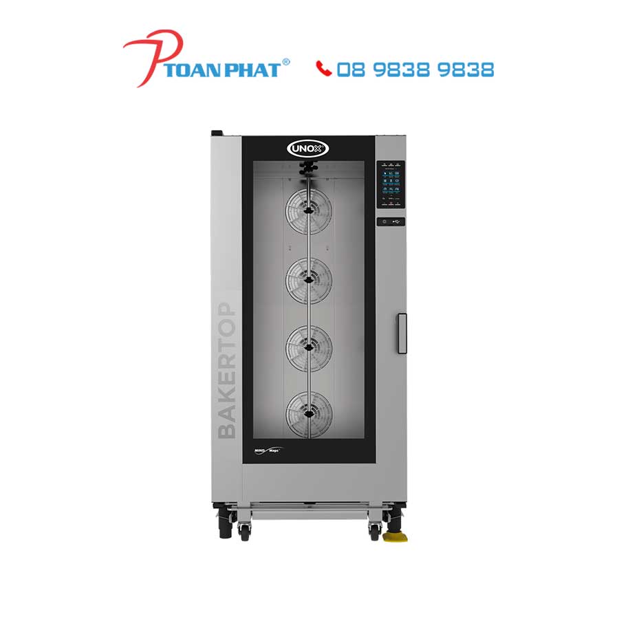 LÒ HẤP NƯỚNG ĐA NĂNG 16 KHAY 600×400 UNOX XEBC-16EU-EPR PLUS