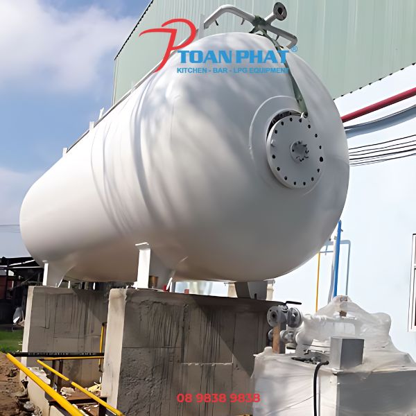 Thi công, bảo trì, hệ thống bồn gas công nghiệp 18 Bon gas cong nghiep