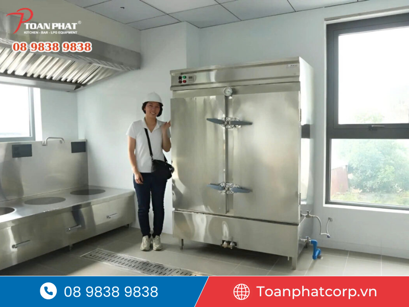 TOP 5 thương hiệu tủ nấu cơm công nghiệp uy tín chất lượng nhất tại Việt Nam 1 Thương hiệu tủ nấu cơm công nghiệp Toàn Phát