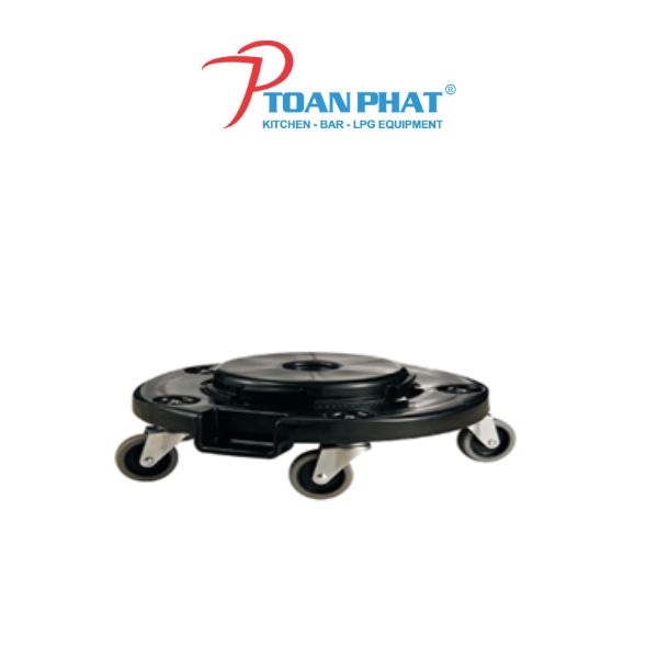 XE ĐẨY CHO THÙNG RÁC TRÒN 76L JW-RCD