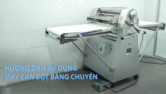 [USER GUIDE] HƯỚNG DẪN SỬ DỤNG MÁY CÁN BỘT BĂNG CHUYỀN BERJAYA