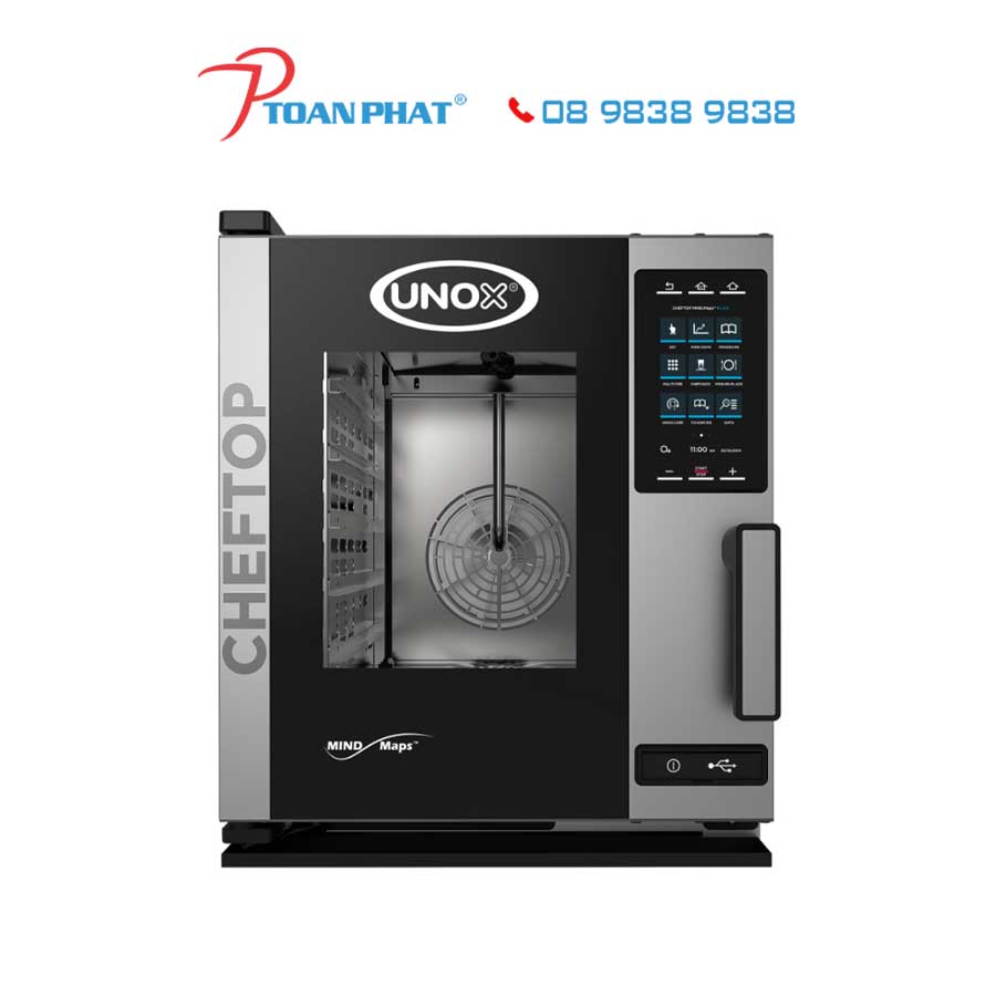 LÒ HẤP NƯỚNG ĐA NĂNG 5 KHAY GN 2/3 UNOX XECC-0523-EPR PLUS