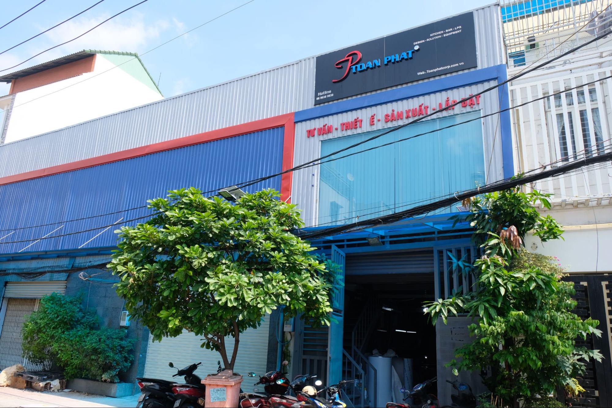 Showroom Thiết Bị Bếp Công Nghiệp Nhà Hàng Toàn Phát