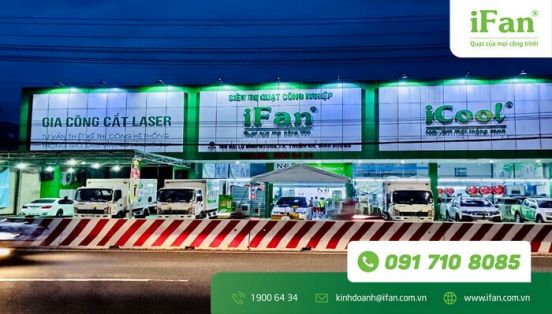 QUẠT CÔNG NGHIỆP IFAN – THƯƠNG HIỆU CHẤT LƯỢNG HÀNG ĐẦU