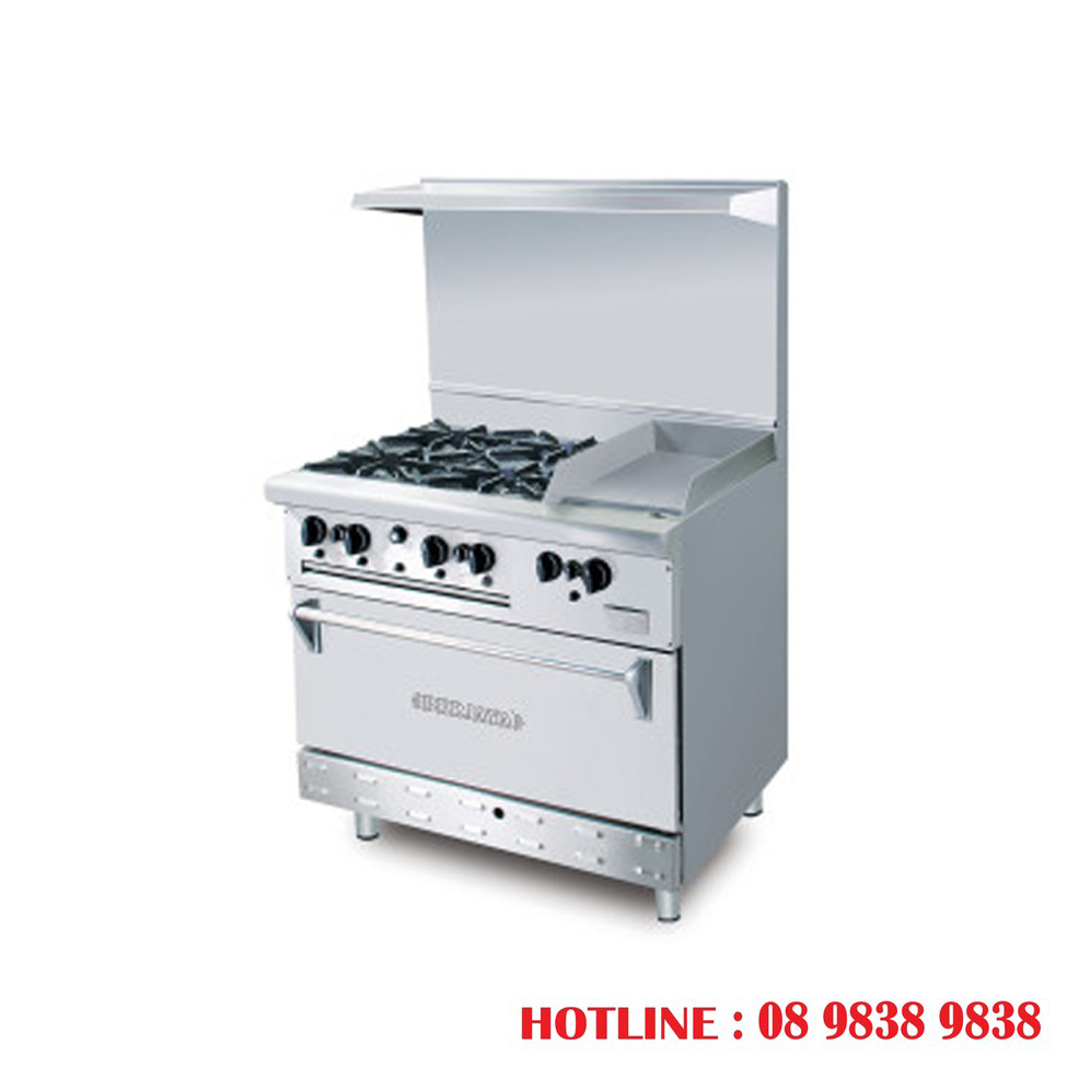 BẾP ÂU 4 HỌNG, NƯỚNG, CHIÊN