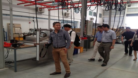 TOÀN PHÁT THĂM NHÀ MÁY WINTER HALTER TẠI THÁI LAN