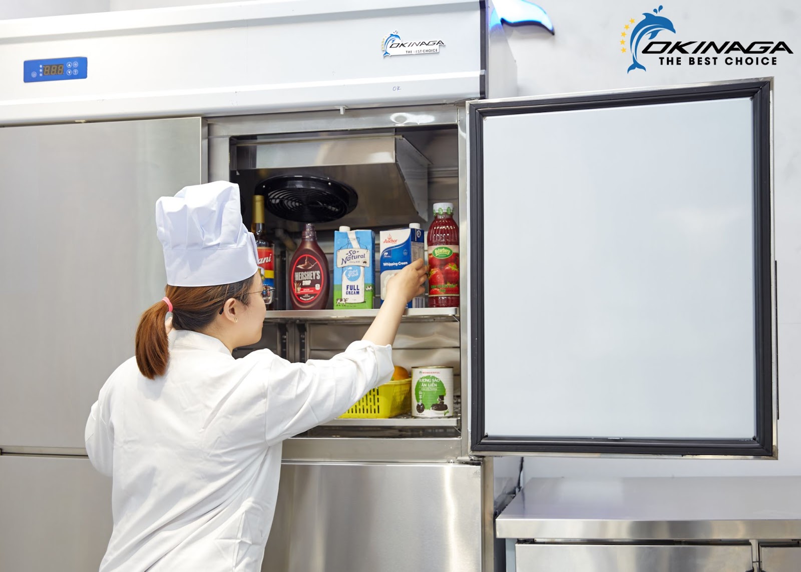 TỦ LẠNH CÔNG NGHIỆP OKINAGA - GIẢI PHÁP BẢO QUẢN THỰC PHẨM CHO NHÀ HÀNG 4 tủ lạnh công nghiệp