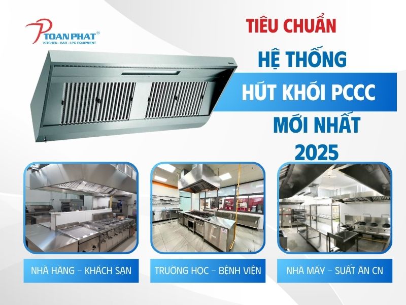 Tiêu chuẩn hệ thống hút khói PCCC cập nhật mới nhất 2025