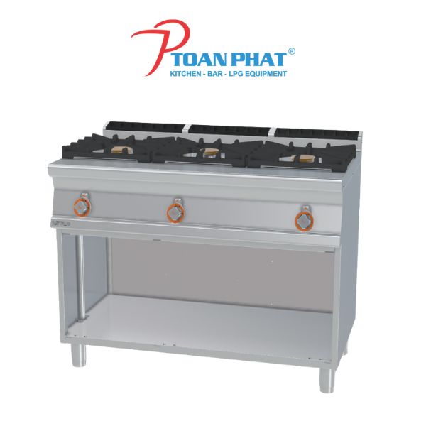 LOTUS BẾP ÂU CÔNG NGHIỆP 3 HỌNG ĐỐT MODEL PC3-712G