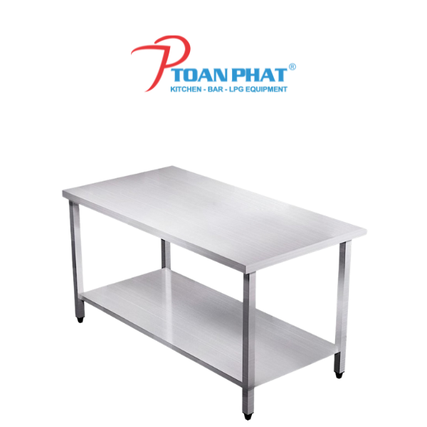 BÀN INOX 2 TẦNG ĐA DẠNG KÍCH THƯỚC