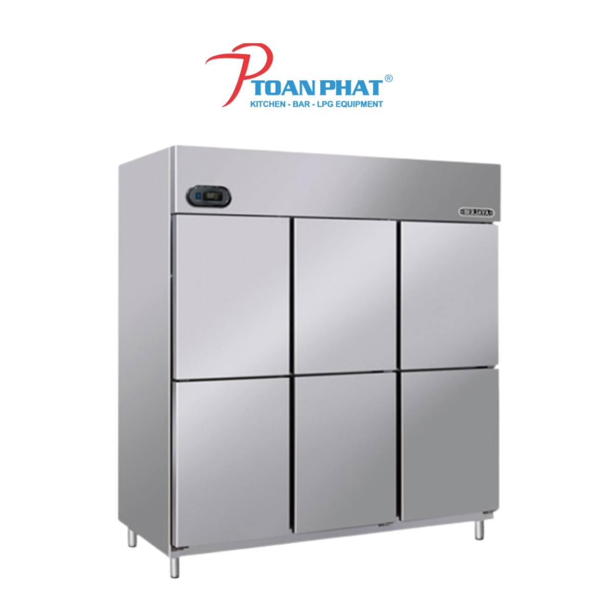 TỦ MÁT ĐỨNG 6 CÁNH INVERTER 6DUC-IV-Z BERJAYA