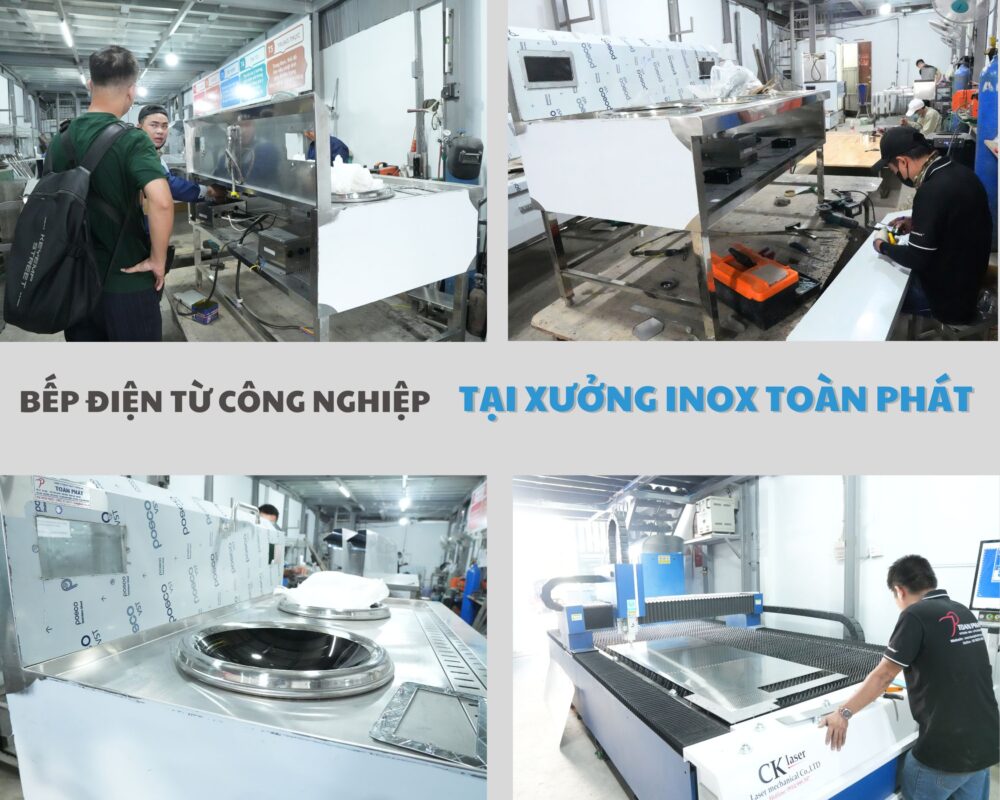 Bếp điện từ công nghiệp