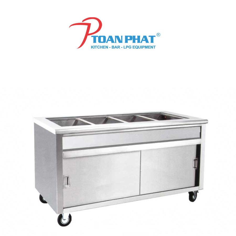 QUẦY GIỮ NÓNG THỨC ĂN DÙNG ĐIỆN TOÀN PHÁT