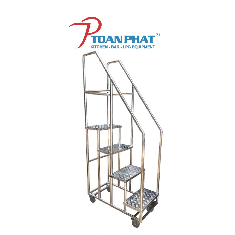 XE ĐẨY THANG INOX