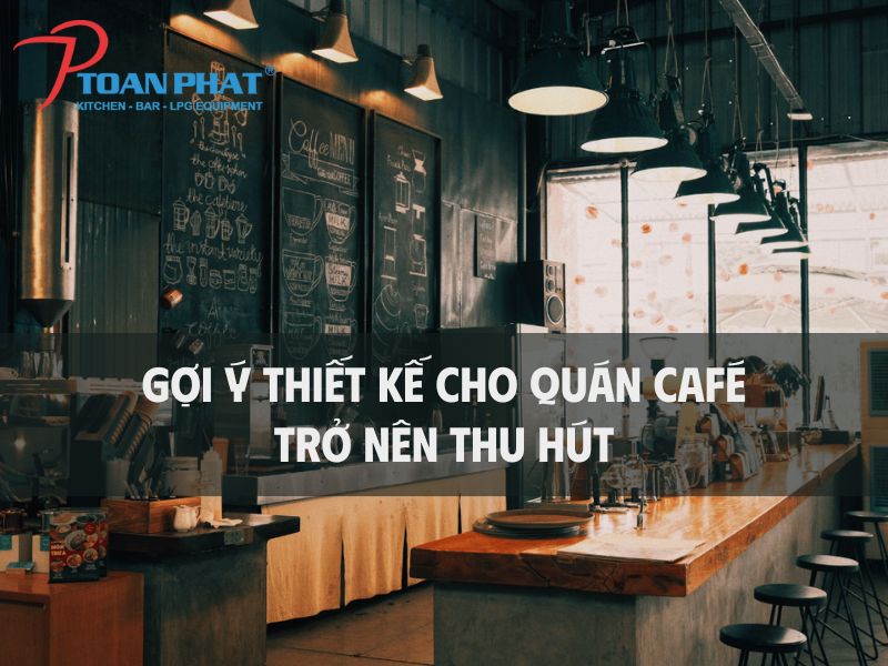 MỘT SỐ GỢI Ý THIẾT KẾ CHO QUÁN CAFÉ BẠN TRỞ NÊN THU HÚT