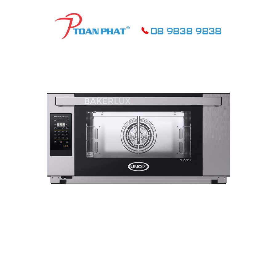 LÒ NƯỚNG 3 KHAY 600×400 UNOX ELENA BAKERLUX SHOP PRO – LED