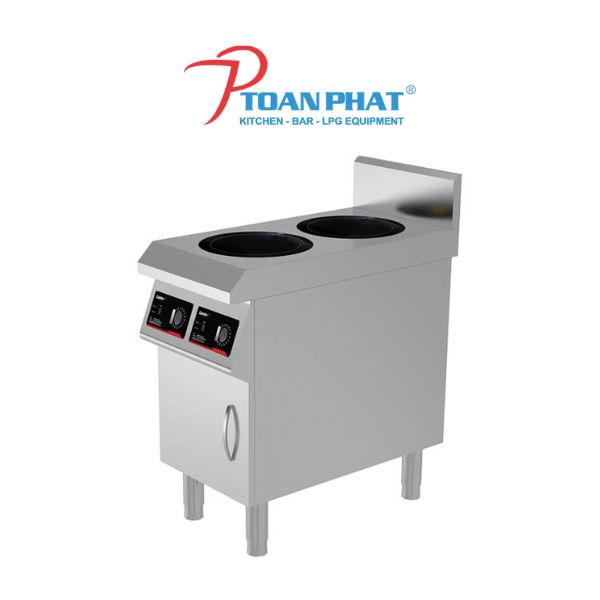 BẾP ĐIỆN TỪ CÔNG NGHIỆP ĐÔI DỌC CÓ CHÂN LESTOV LT-B300II-B135