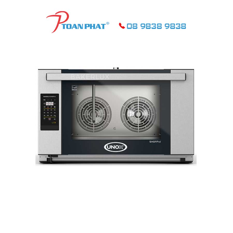 LÒ NƯỚNG 4 KHAY 460 X 330 UNOX BAKERLUX SHOP PRO LED