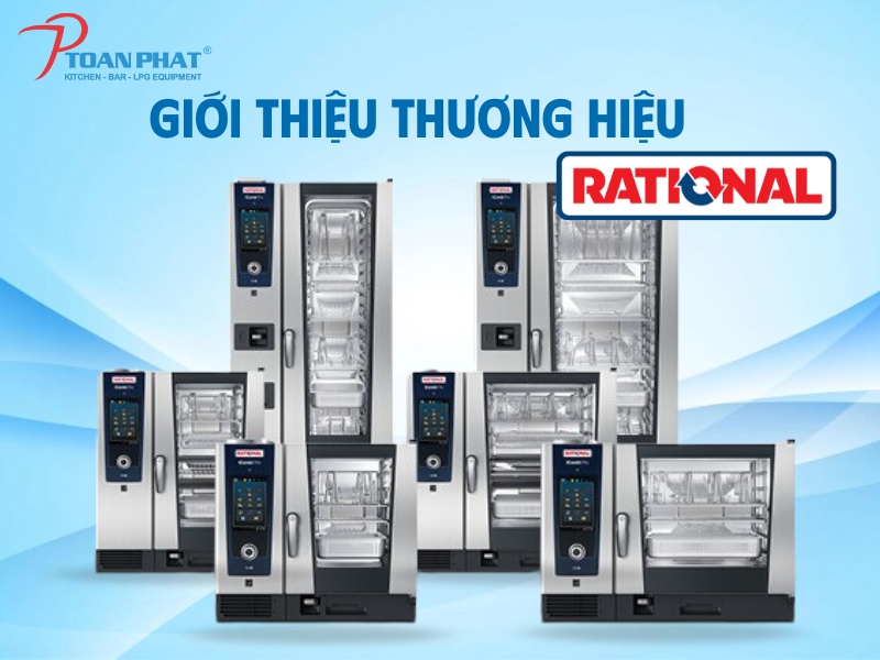 Rational – Thương hiệu lò hấp nướng số 1 thế giới, đến từ Đức.