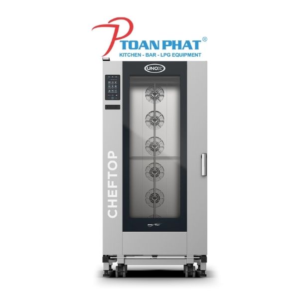 LÒ NƯỚNG ĐA NĂNG UNOX CHEFTOP MIND.MAPS PLUS 20 KHAY GN 1/1