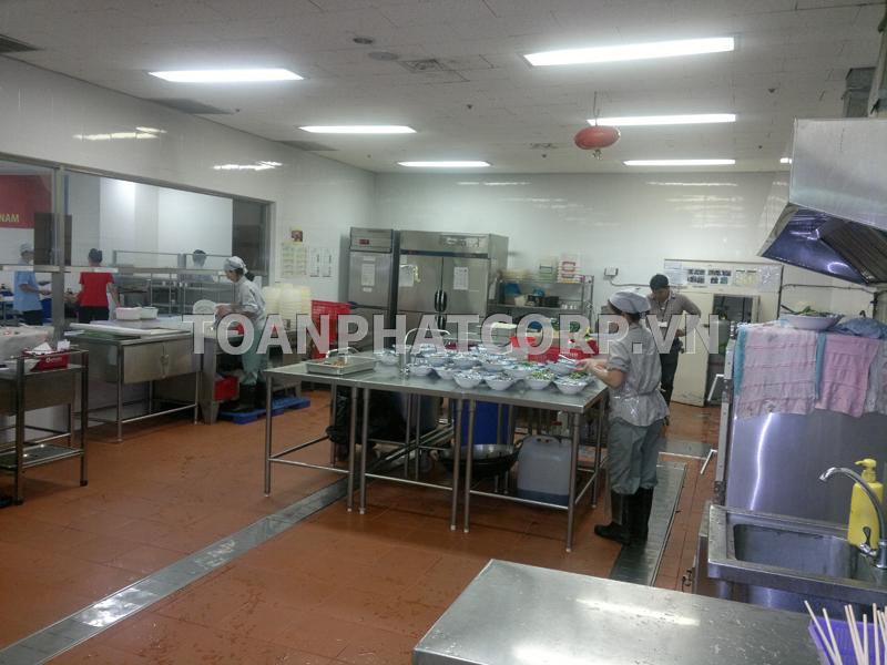 Những điều cần tránh trong thiết kế bếp ăn công nghiệp