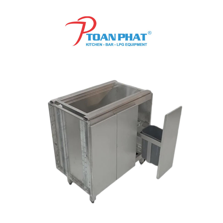 QUẦY CHẬU RỬA CÓ THÙNG RÁC