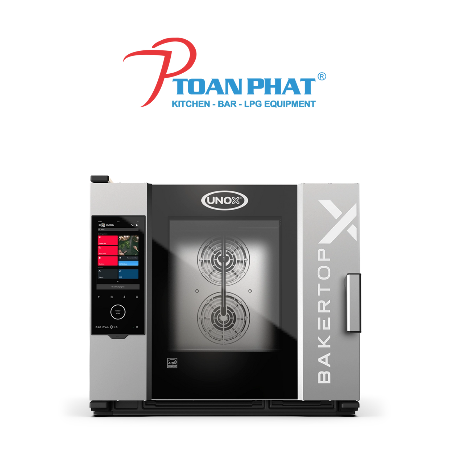 LÒ NƯỚNG ĐỐI LƯU UNOX BAKERTOP-X™ 6 khay GN 1/1