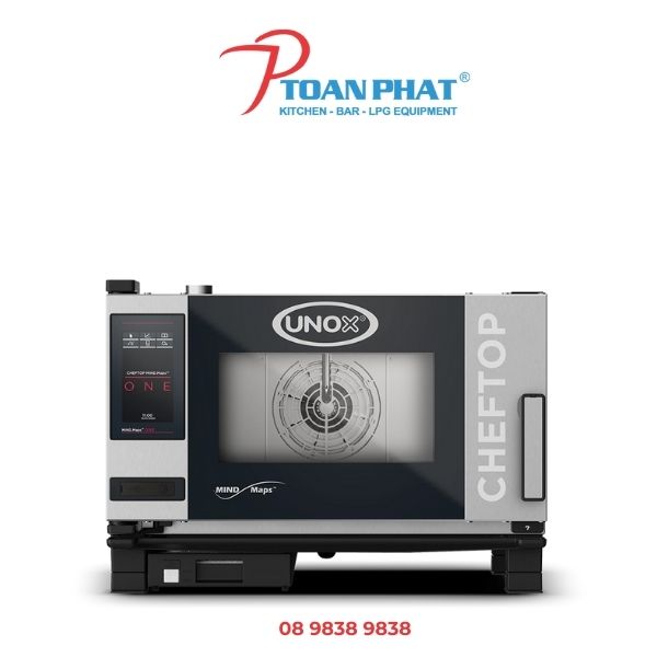 Lò nướng đa năng Unox Cheftop Mind.Maps One 3 khay