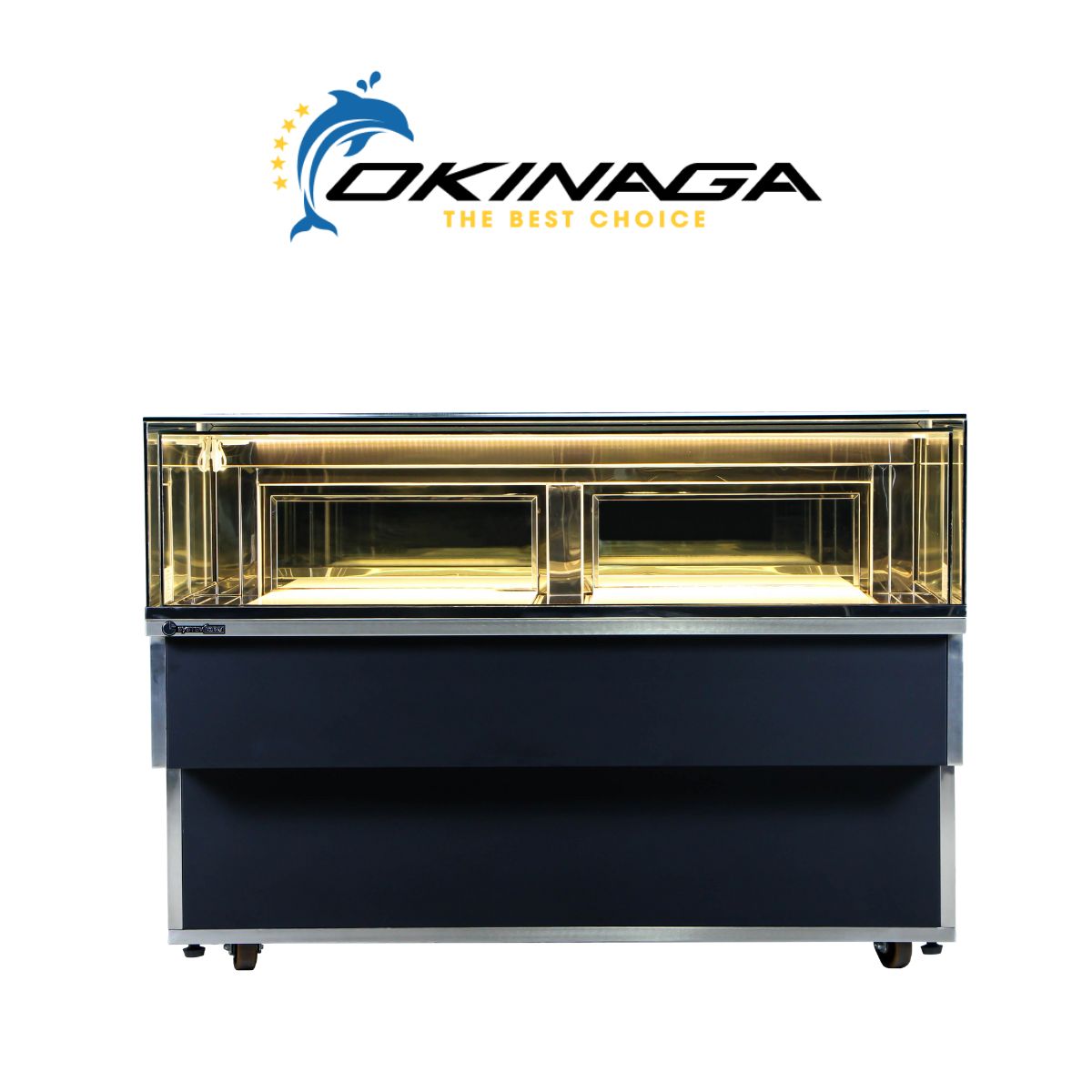 TỦ TRƯNG BÀY BÁNH OKINAGA BKD-Concave Lowbody