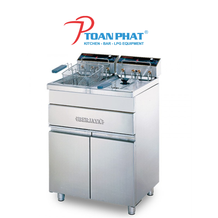 BẾP CHIÊN NHÚNG ĐIỆN ĐÔI CÓ CHÂN BERJAYA FSSDF12D