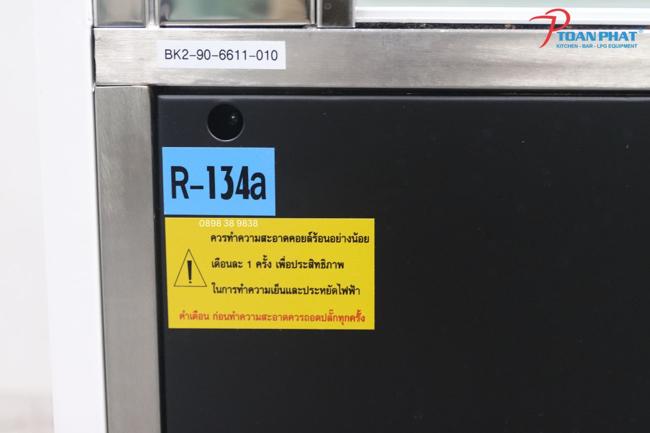 TỦ TRƯNG BÀY BÁNH 1M2 OKINAGA (TRẮNG, ĐEN, INOX) 5 tu trung bay banh Okinaga3 1