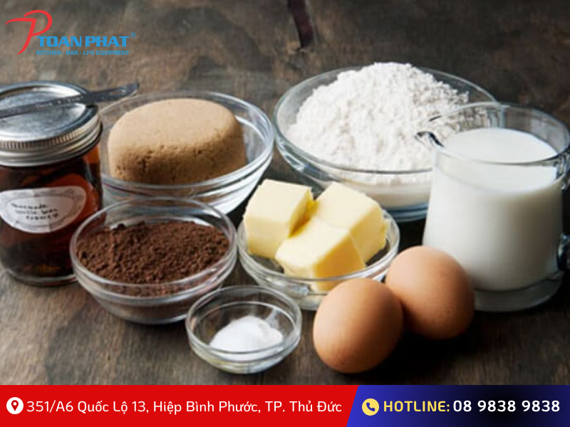 Quy trình làm bánh mì công nghiệp - Chuẩn bị nguyên liệu