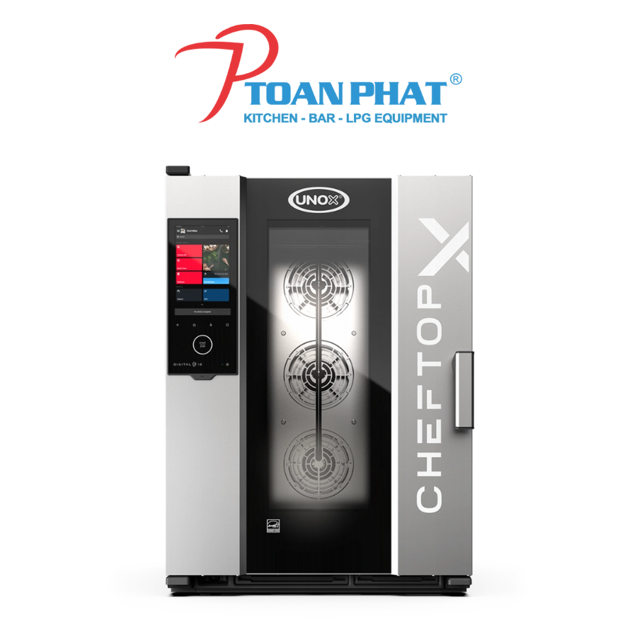 LÒ HẤP NƯỚNG ĐA NĂNG UNOX CHEFTOP-X™ 10 KHAY GN 2/1