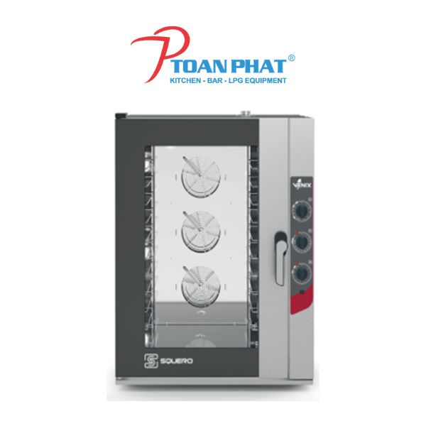 LÒ HẤP NƯỚNG ĐA NĂNG 10 KHAY DÙNG TRONG CÔNG NGHIỆP SQ10DG0