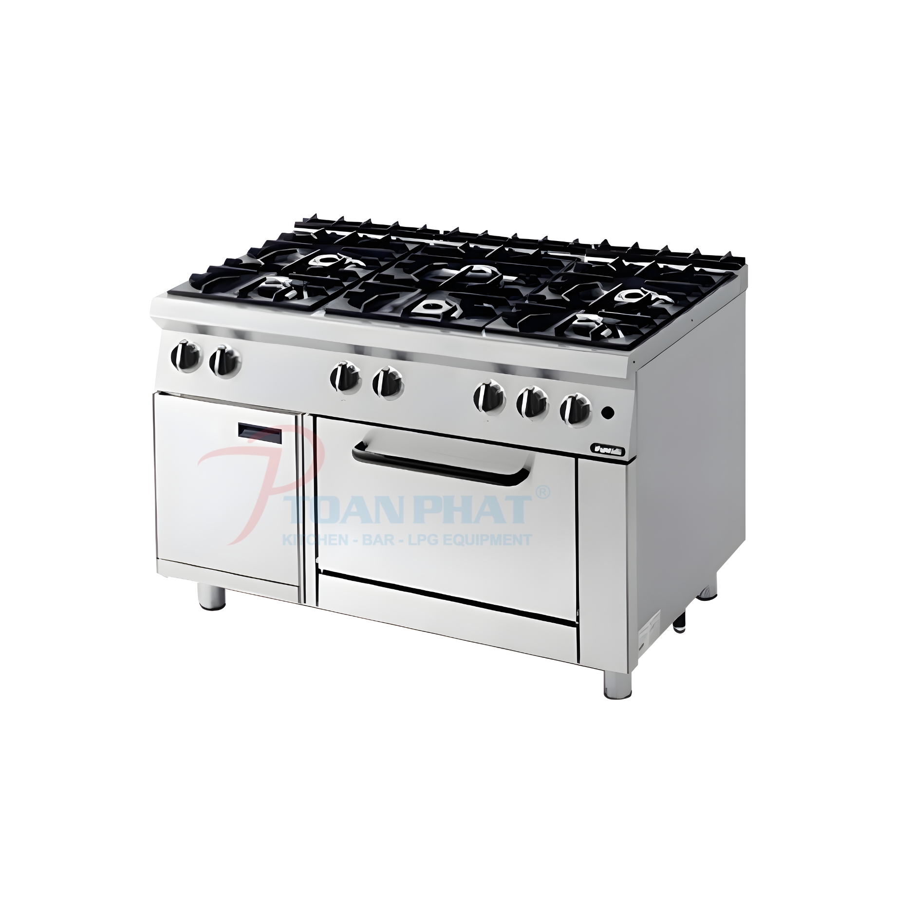 BẾP ÂU 6 HỌNG NAYATI EGR 12-70