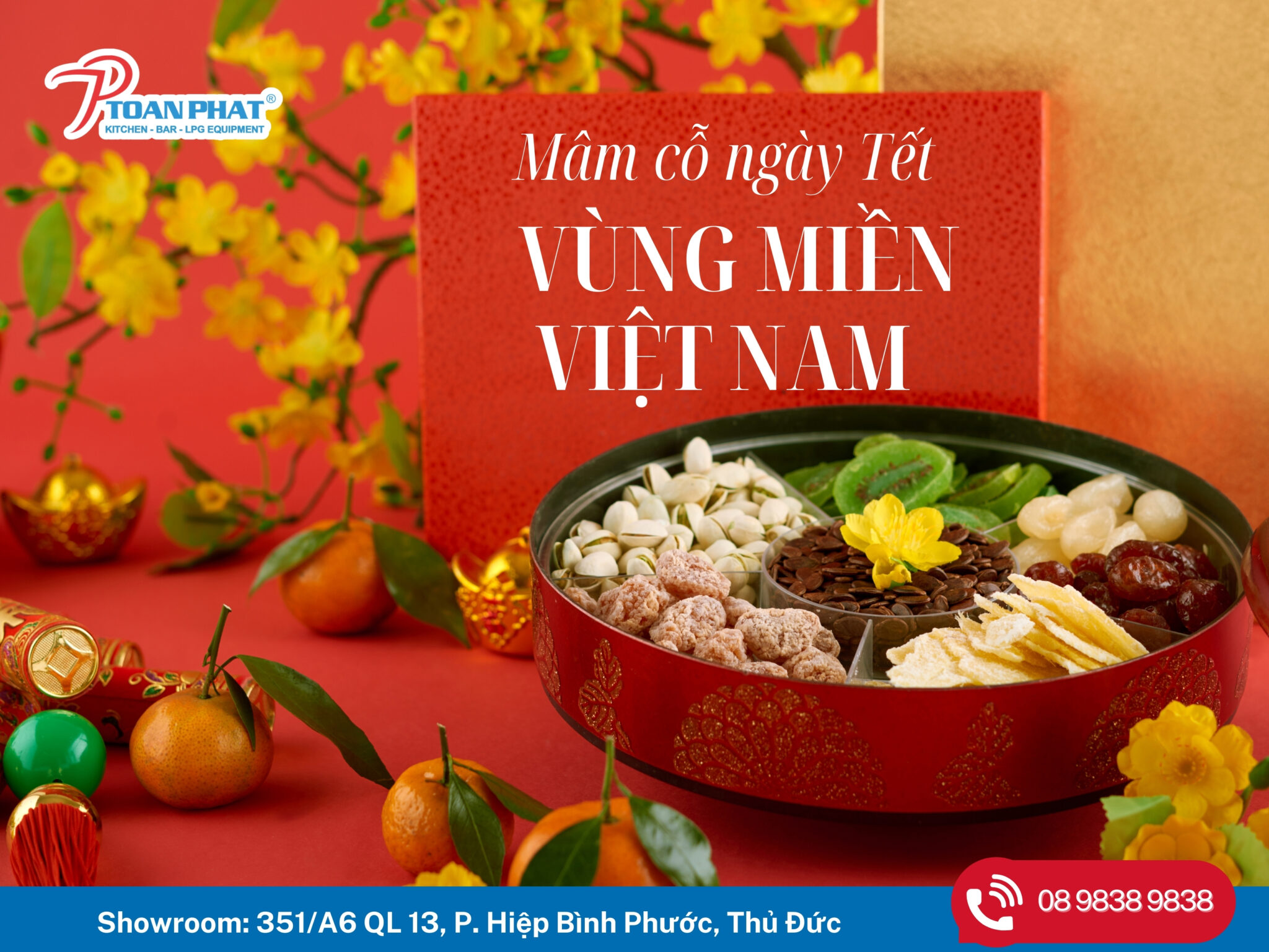 Mâm cỗ ngày Tết ở các vùng miền Việt Nam