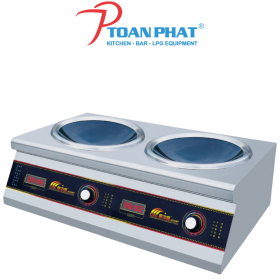 Bếp điện từ 2 đầu mặt lõm CZC -19D
