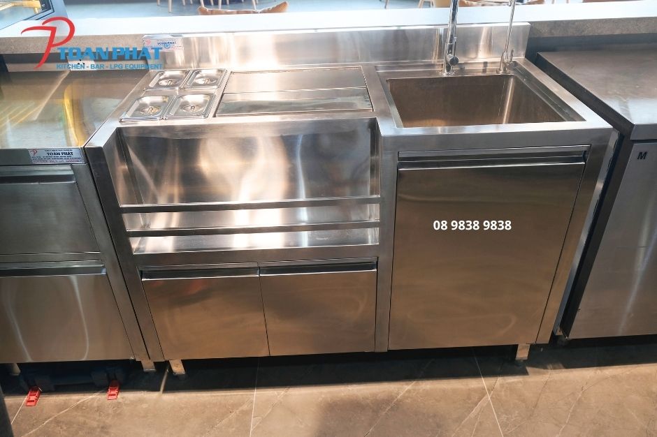 Quầy pha chế do Toàn Phát sản xuất