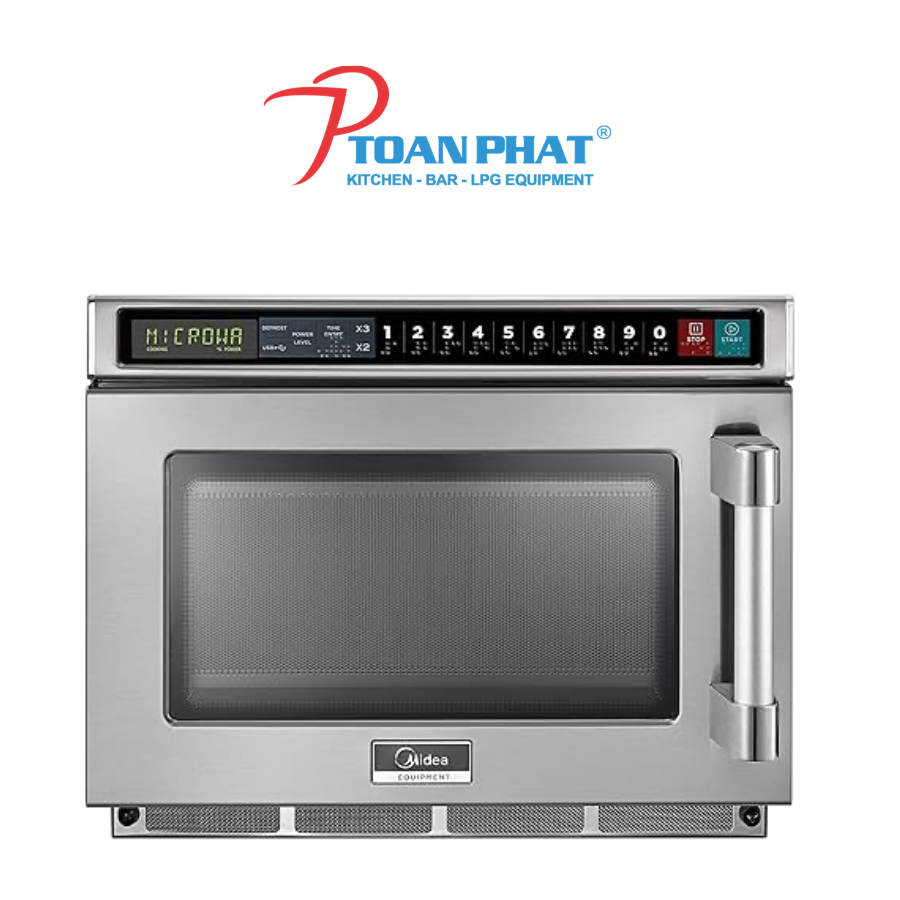 LÒ VI SÓNG CÔNG NGHIỆP MIDEA 17L 1200/1800/2100W (2 BỘ PHÁT SÓNG TỪ)