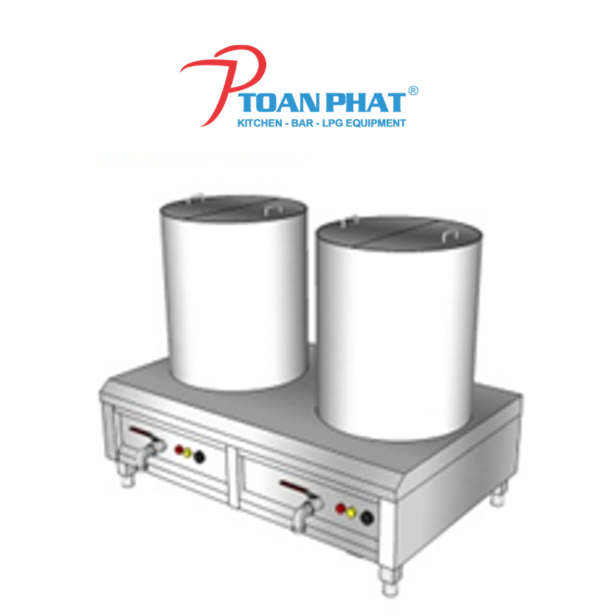 QUẦY PHỞ INOX ĐIỆN ĐÔI