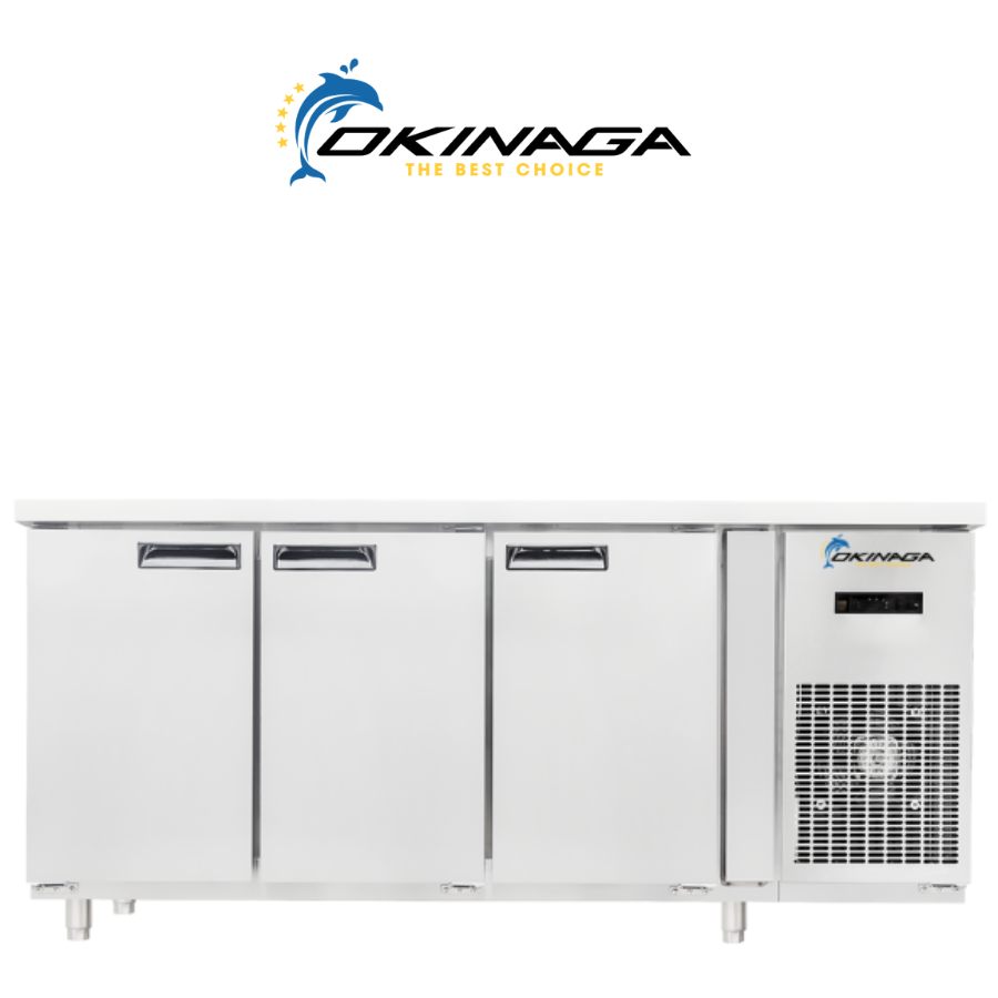 BÀN ĐÔNG CÁNH INOX OKINAGA 1M8 LINE 750