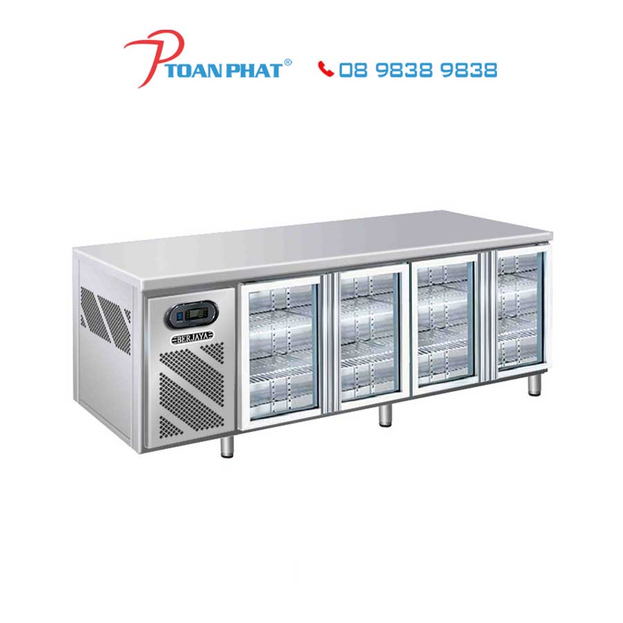 BÀN MÁT 4 CÁNH KÍNH BERJAYA 2M4