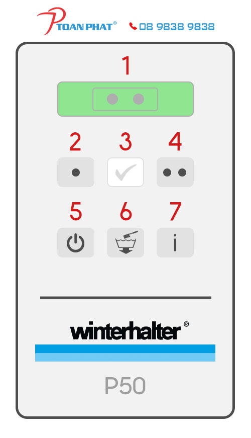 Hướng dẫn sử dụng máy rửa chén Winter Halter P50