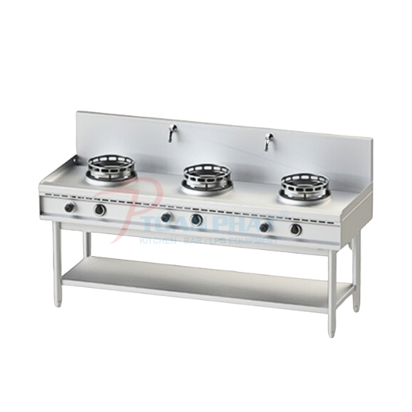 Bếp Á 3 họng có vòi nước Nayati NGKH 22-90