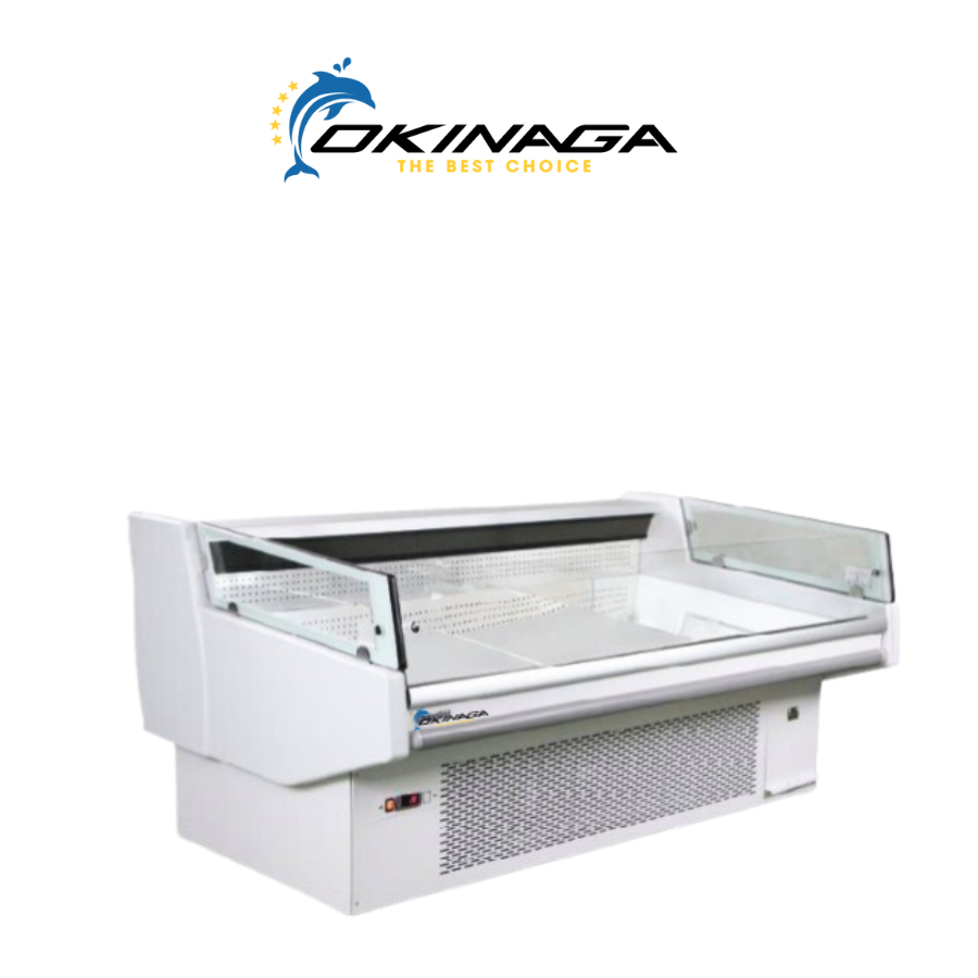 TỦ MÁT TRƯNG BÀY KHÔNG CỬA NẰM OKINAGA 1M9