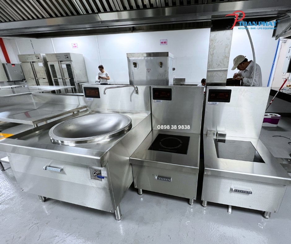 TOÀN PHÁT - THI CÔNG BẾP TRƯỜNG HỌC & BỆNH VIỆN 4 Toàn Phát tiến hàng cung cấp, thi công lắp đặt cho dự án thiết kế nhà ăn bếp bệnh viện Nhi đồng 1