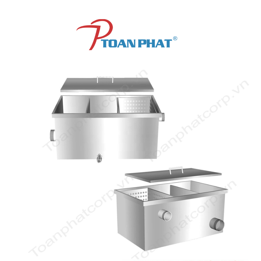 BỂ TÁCH MỠ INOX TOÀN PHÁT