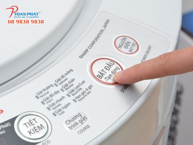 Lỗi máy giặt công nghiệp không hoạt động