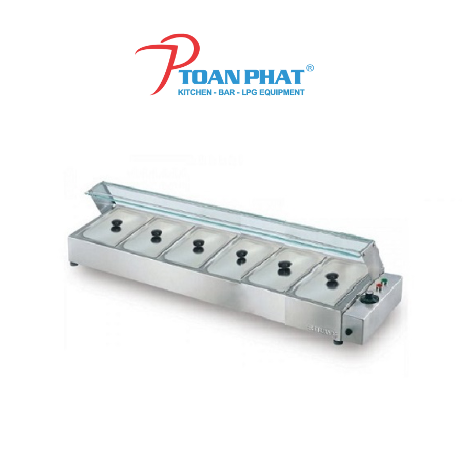 QUẦY GIỮ NÓNG THỨC ĂN BERJAYA BMC 6WC